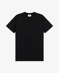 Camiseta Preta Leve com Logo Bordado